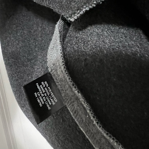 Size M RW Wool Wrap Coat - Picture 8 of 8